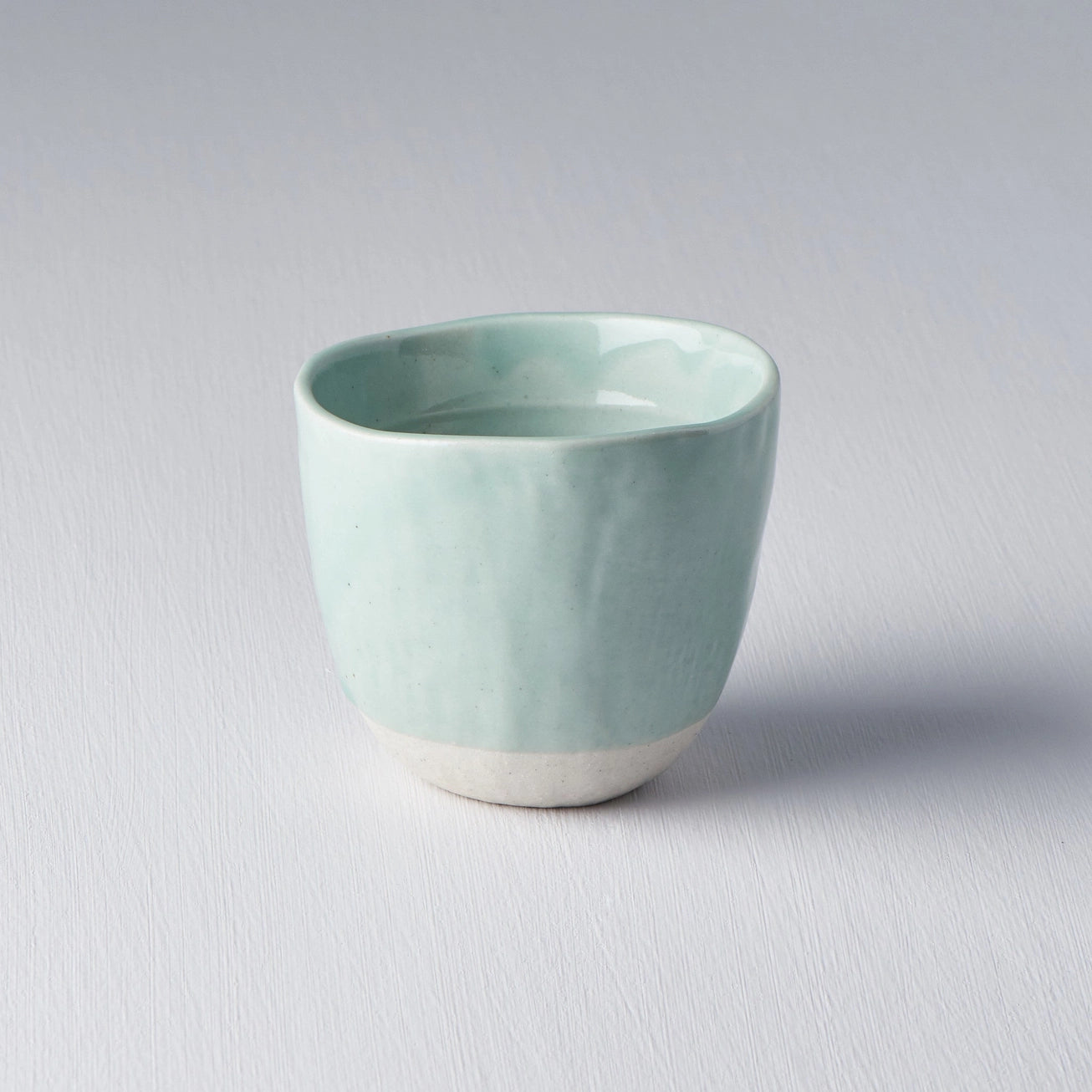 Lopsided Ceramic Mug - Blue (200ml)